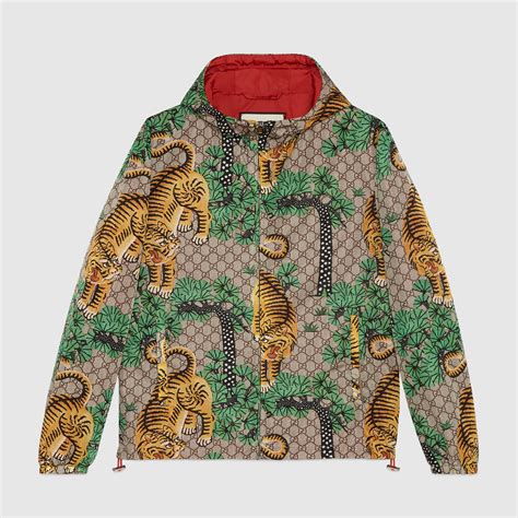 fake gucci bengal print nylon jacket|[QC] Gucci bengal jacket : r/DesignerReps .